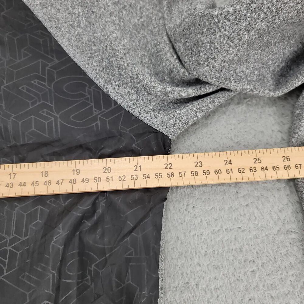 Ecko function Jacket Mens Large Gray Spellout Lar… - image 11